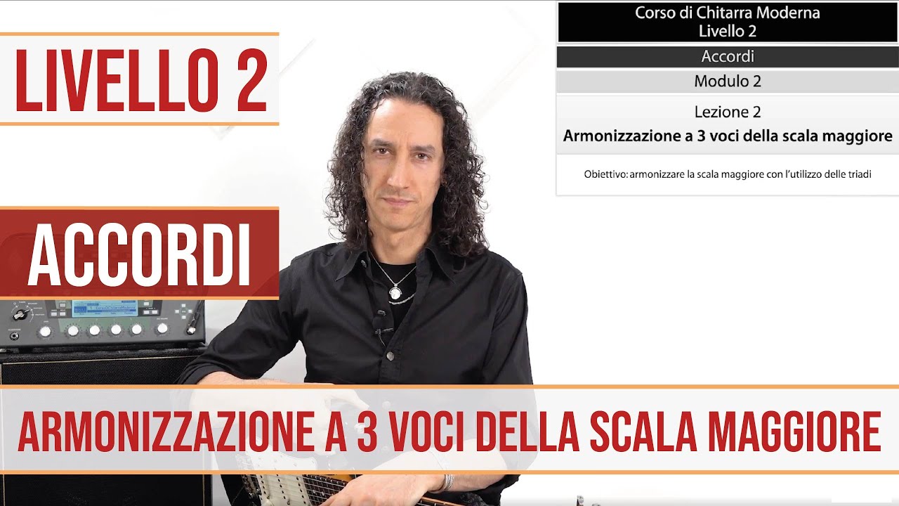 Armonizzazione a 3 voci della scala maggiore - Demo