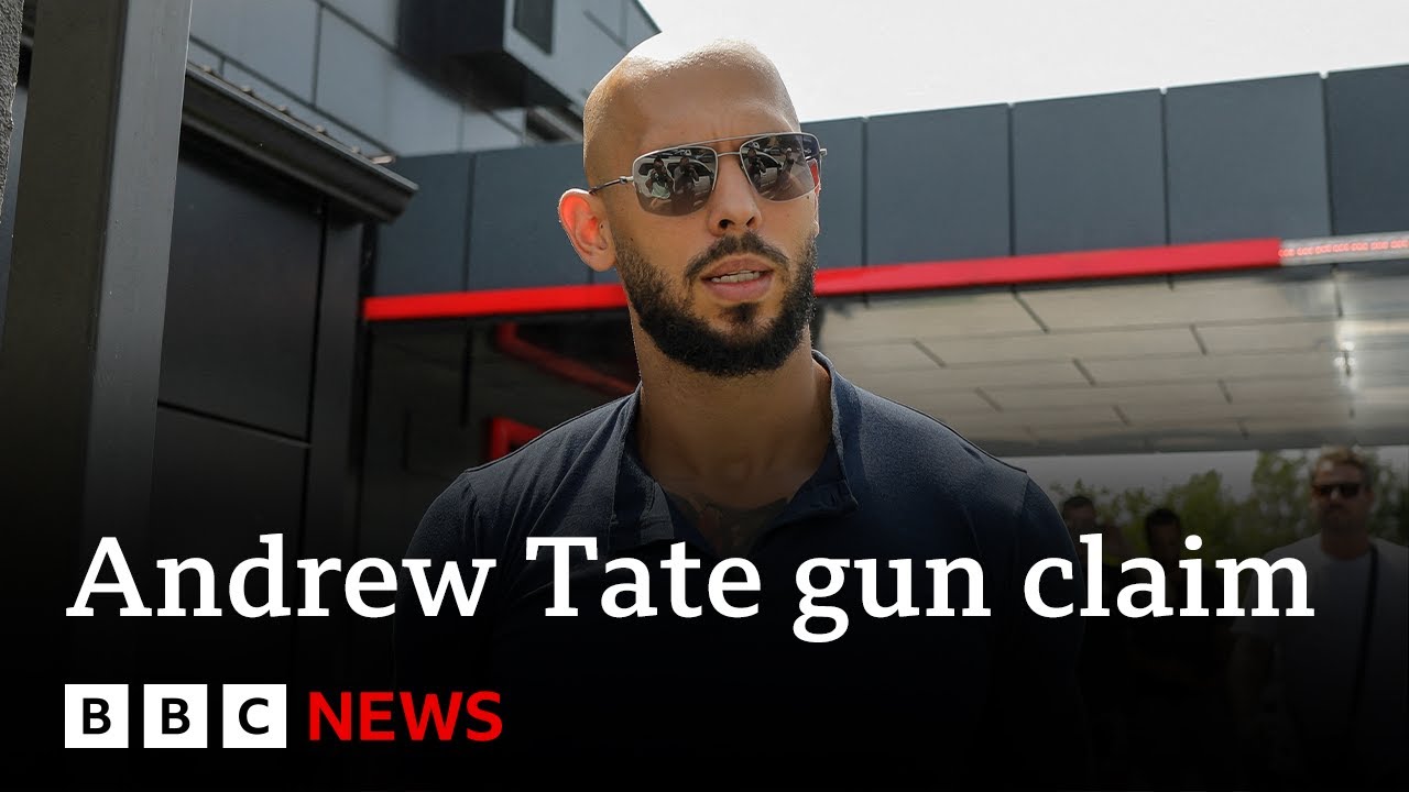 Andrew Tate accused of putting gun in woman&rsquo;s face, court documents show | BBC News