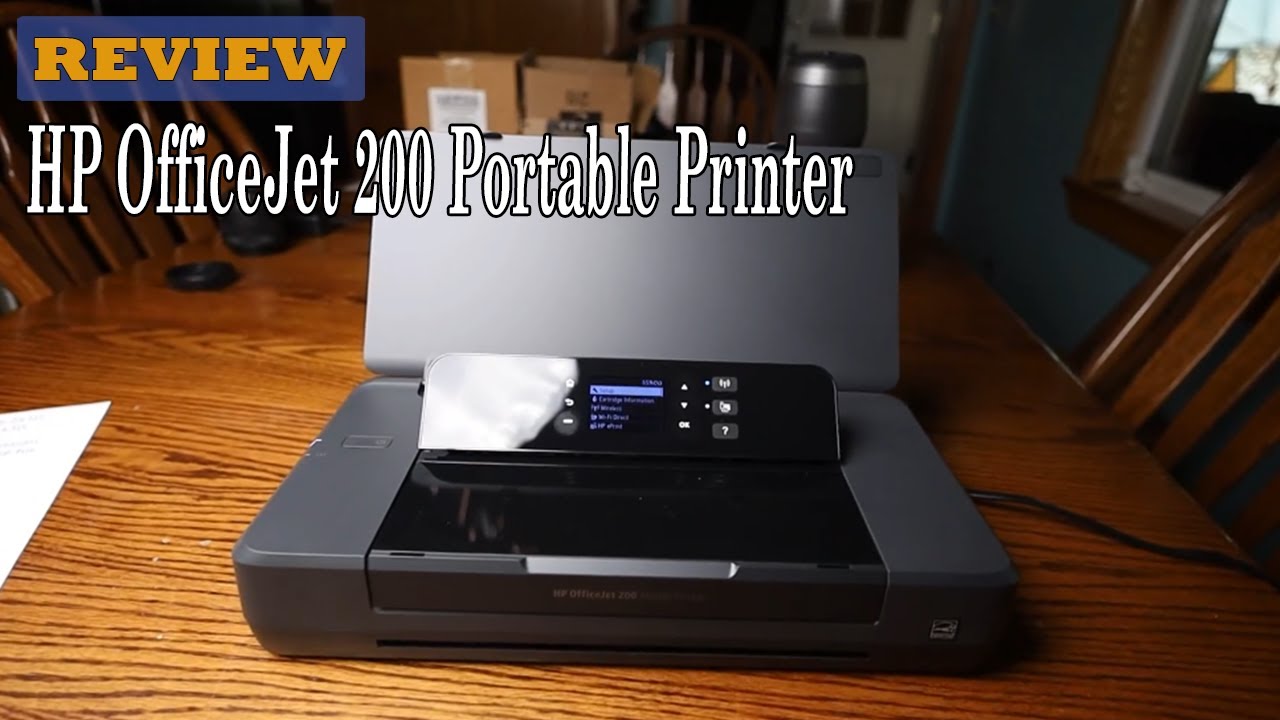 HP OfficeJet 200 Portable Printer Review - Watch before ordering!