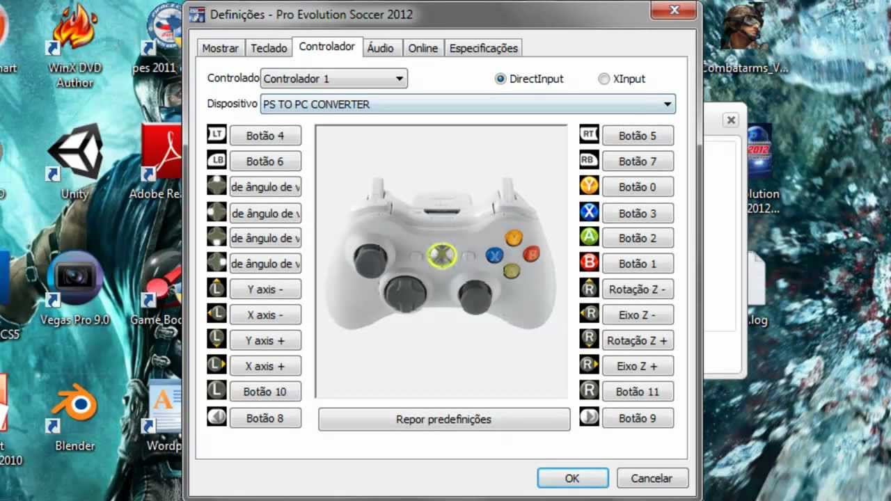 como baixar, instalar, crackear e configurar o pes 2012 pc
