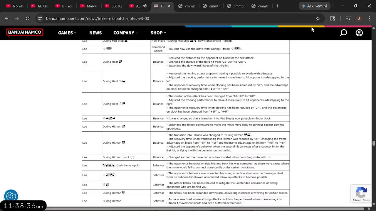 SEASON 3 PATCH NOTES FIRST REACTION TO IT! IS TEKKEN BACK??!!!