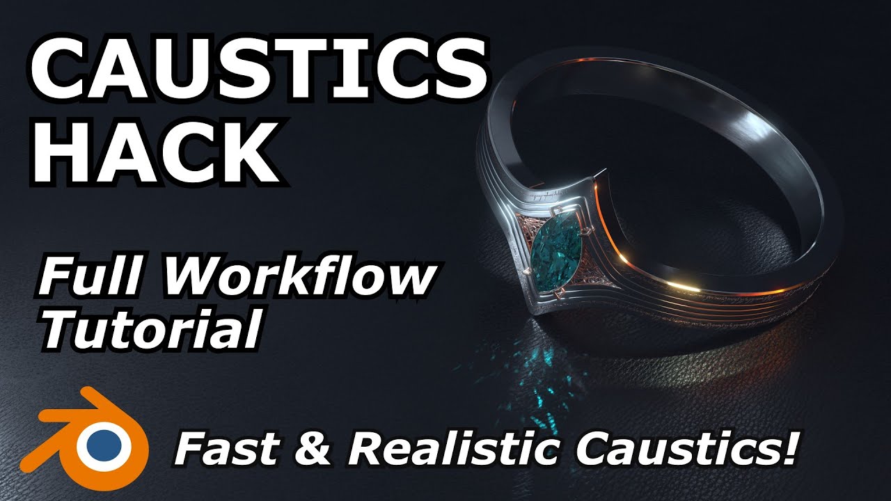 Blender Caustics Hack | Full Workflow Tutorial