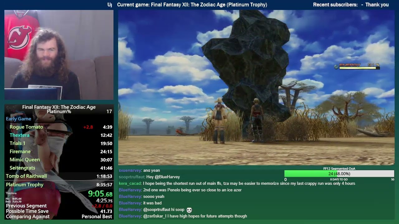 Final Fantasy XII: The Zodiac Age Platinum Trophy Speedrun 8:30:17 [WR]