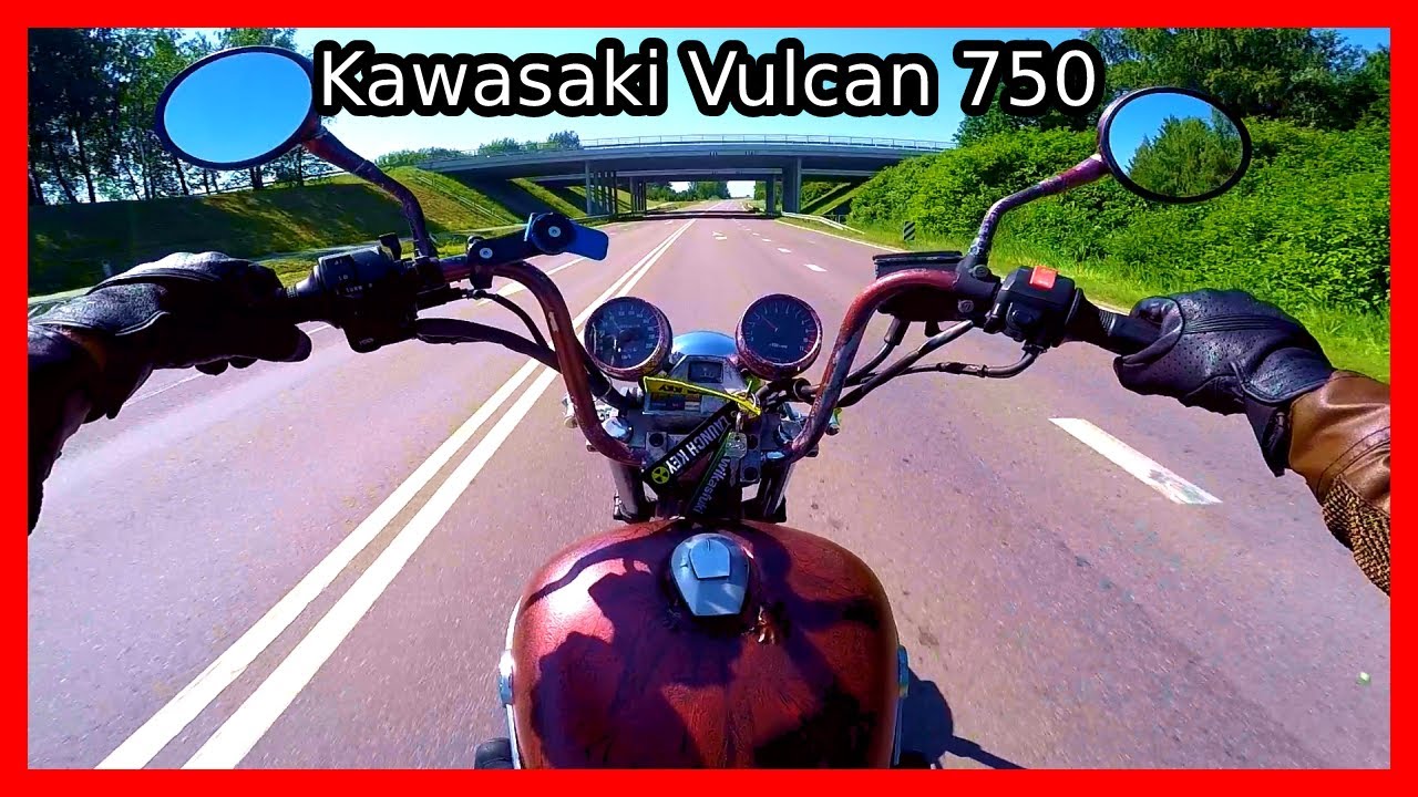 Kawasaki Vulcan 750 1985 / motociklo apžvalga #3