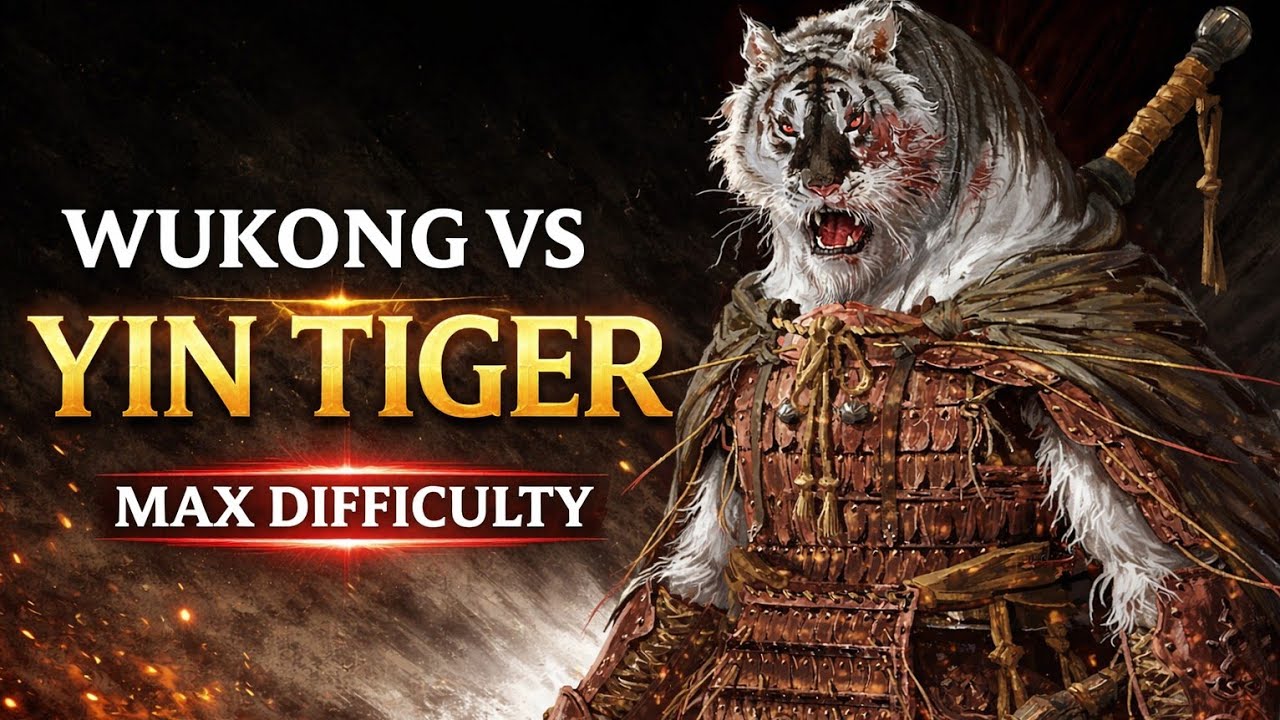 HARDEST BOSS IN HARDEST DIFFICULT GONE IN MINUTE | WUKONG VS YIN TIGER | 4K60FPS