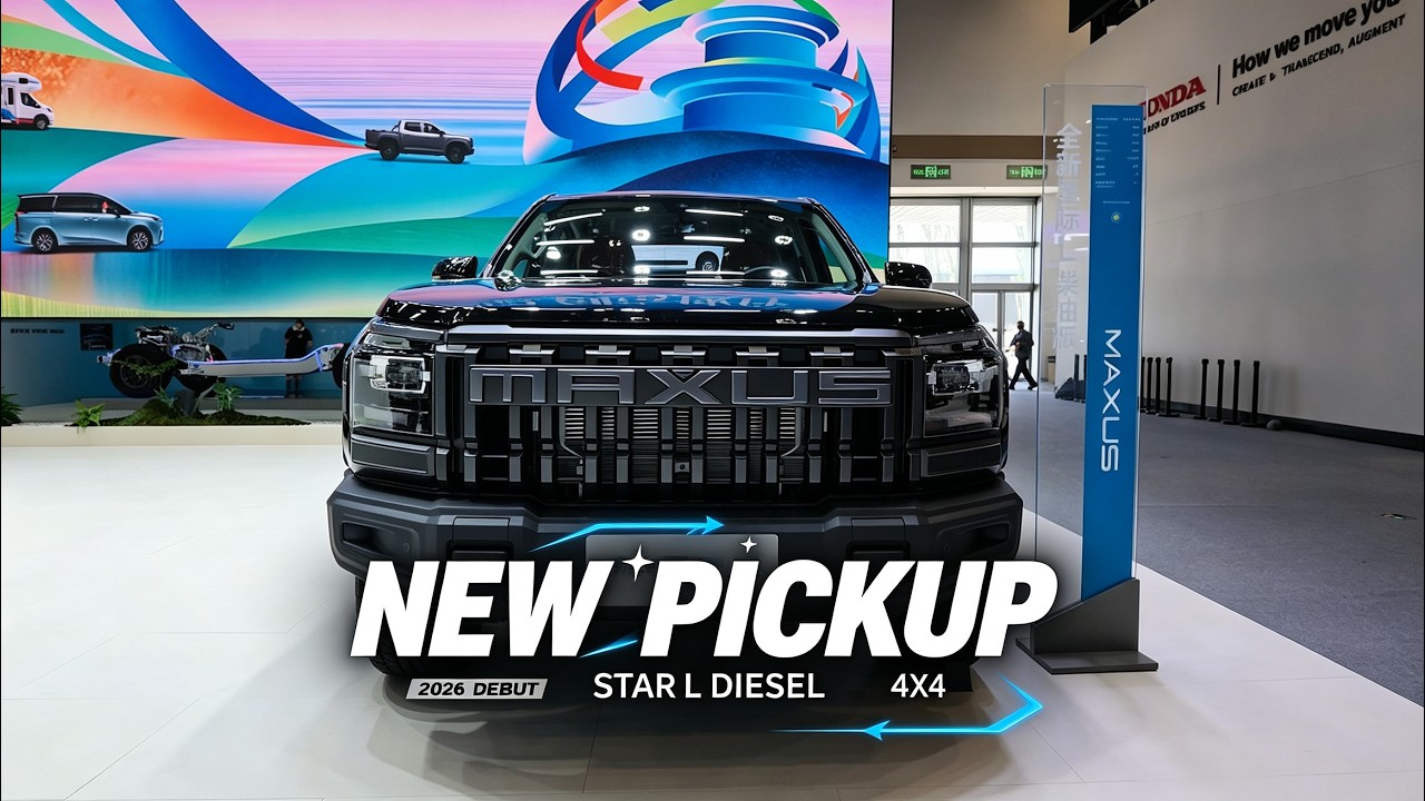 All New 2027 SAIC Maxus Star L Pickup Exterior And Interior - Beijing Auto Show 2026 | 4K