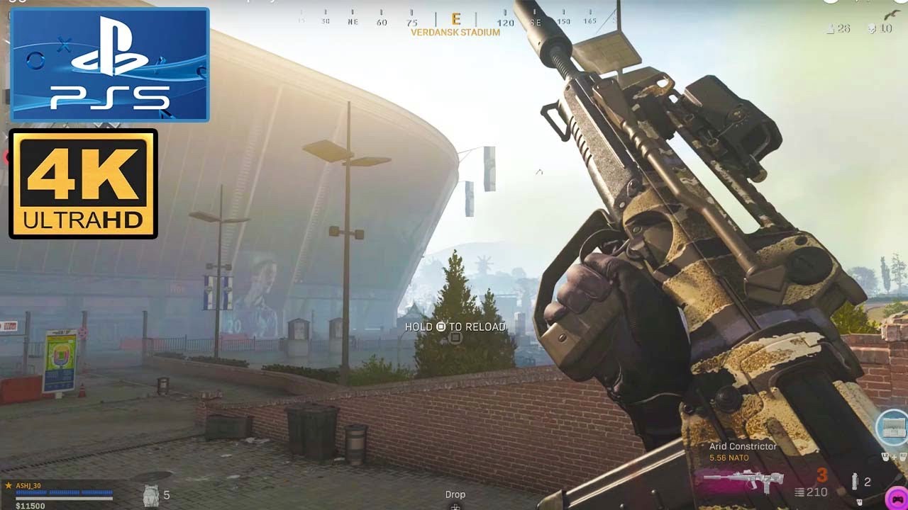 Aggressive Warzone Solo Gameplay PS5 4K