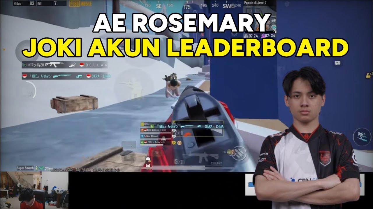 AE Rosemary🔥 BANTAI-BANYAI EVENT JOKI CONQUERROR | PUBG MOBILE
