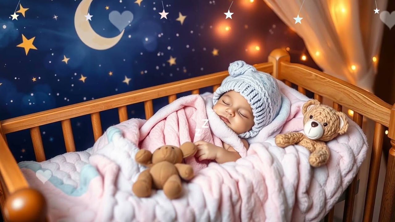 🌧️ Rainy Calm 🌙 Baby Sleep Music for Relaxation & Comfort 💤