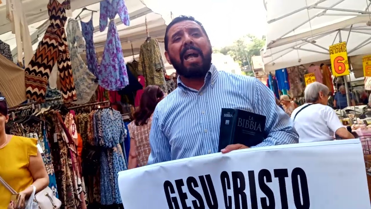 Predicatori senza pulpito a Chiavari 🇮🇹 (Ge) 24/6/2022 - ALLELUYAH SOLO CRISTO SALVA