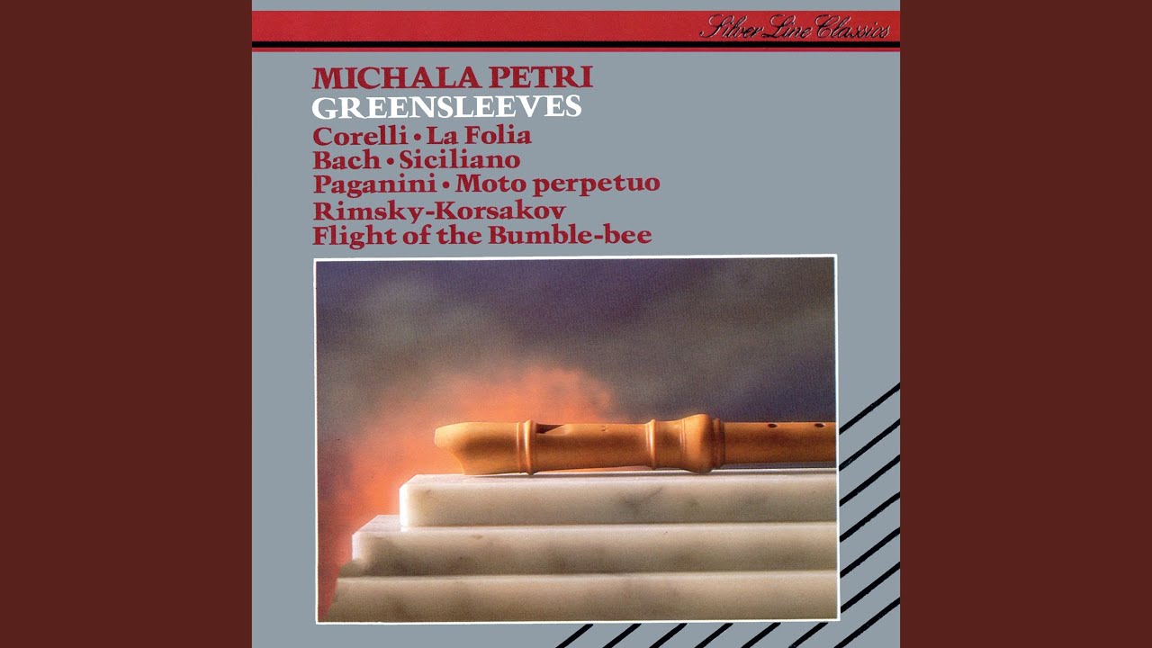 Anonymous: Greensleeves to a Ground for Treble Recorder and Continuo