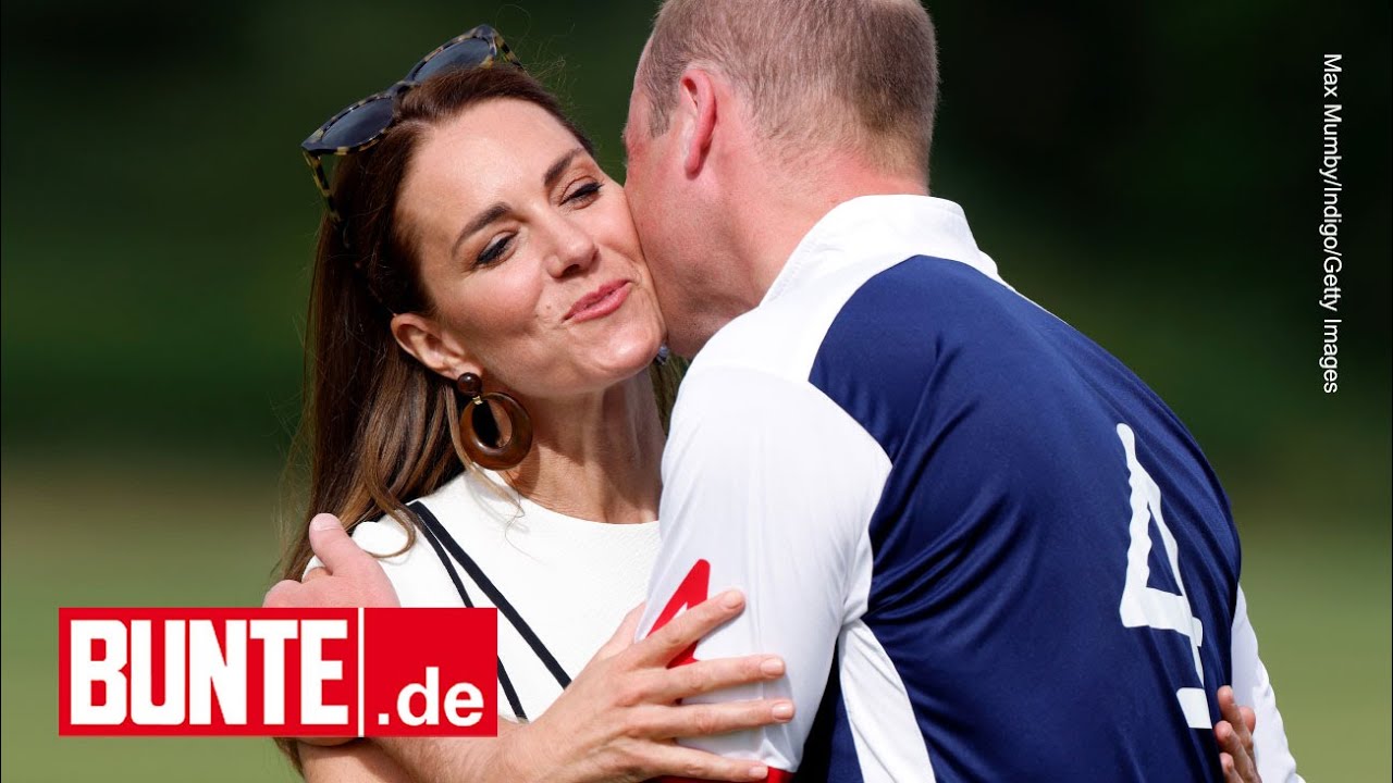 Prinz William & Herzogin Kate – Seltene Szenen: Beim Polo gibt es Küsse & Umarmungen