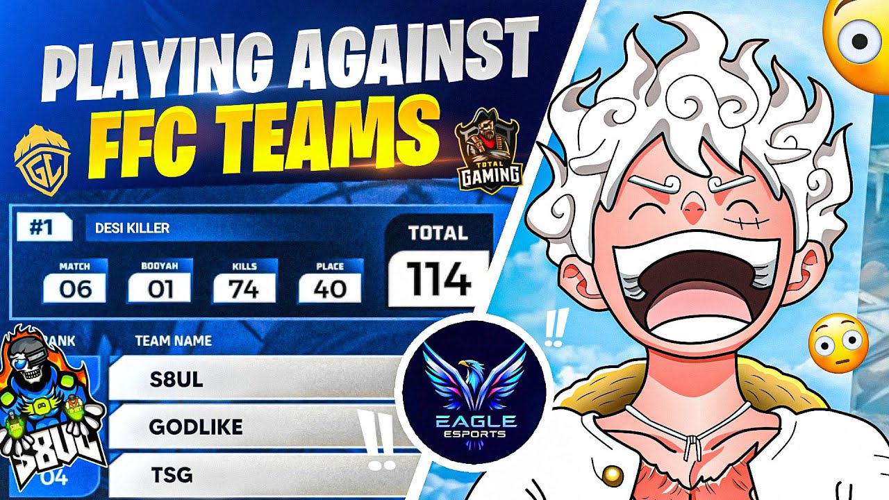 Playing Against Top FFC Teams 💀 Scrims Lobby Gameplay !! 🦹 Pure Domination?? - Garena Free Fire