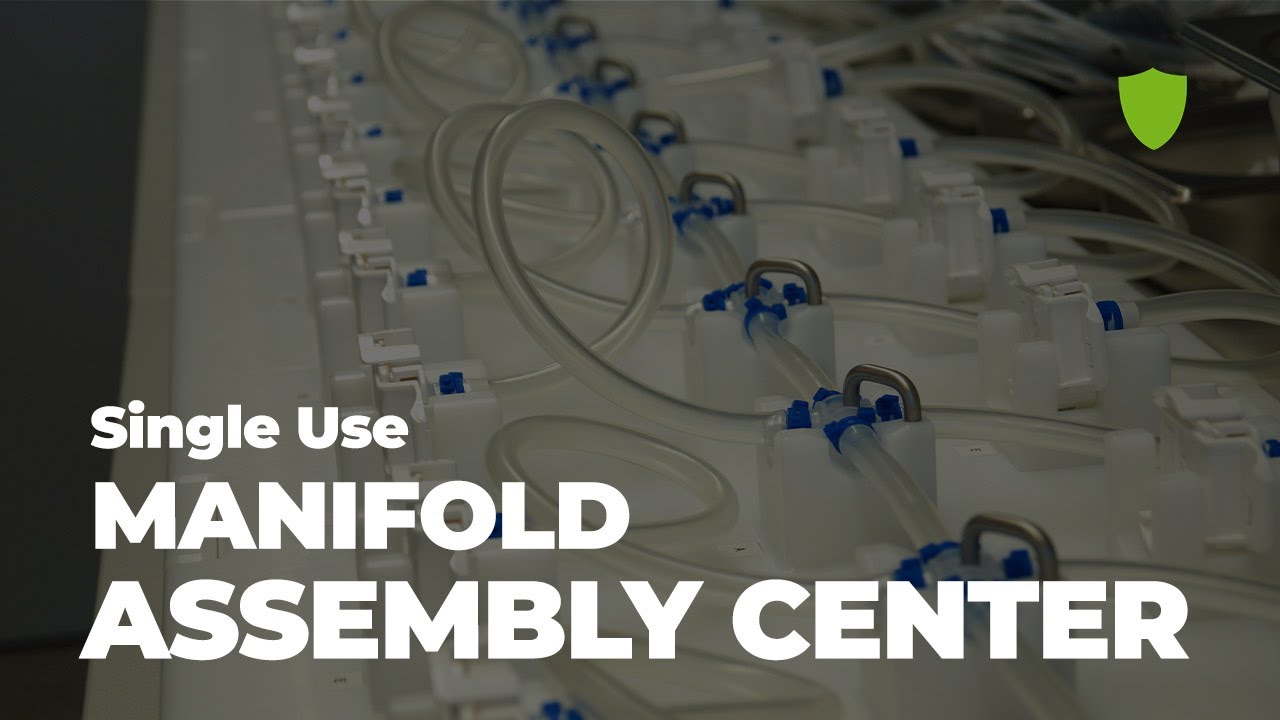 Single Use Manifold Assembly Center / Single Use Support