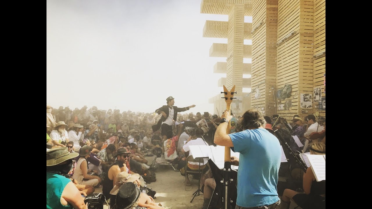 WISH YOU WERE HERE - BURNING MAN - PLAYA POPS ORCHESTRA plays PINK FLOYD