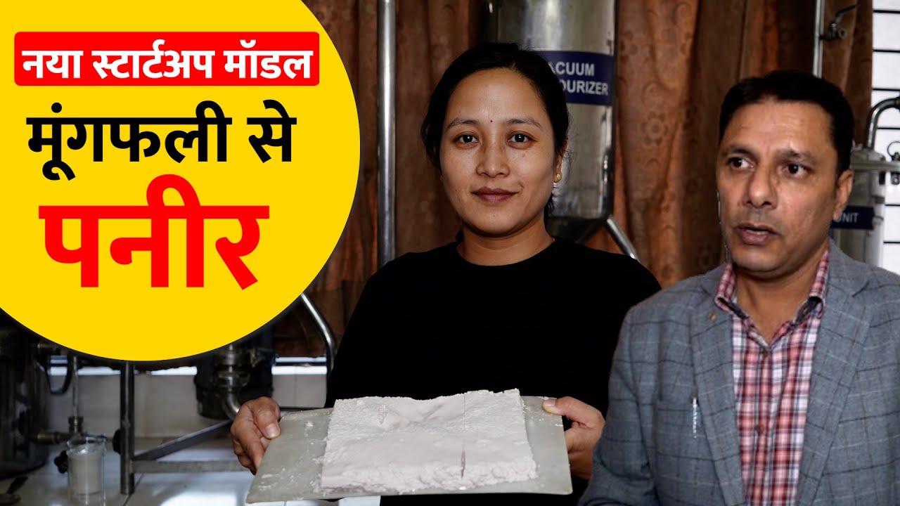 मूंगफली से बना पनीर: कम लागत में नया स्टार्टअप मॉडल, यहां मिलेगी ट्रेनिंग | Gaon Junction LIVE