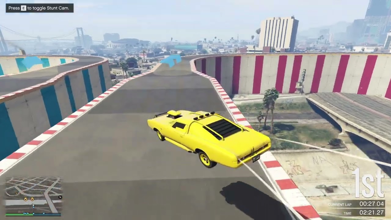 GTA 5 STUNT RACING