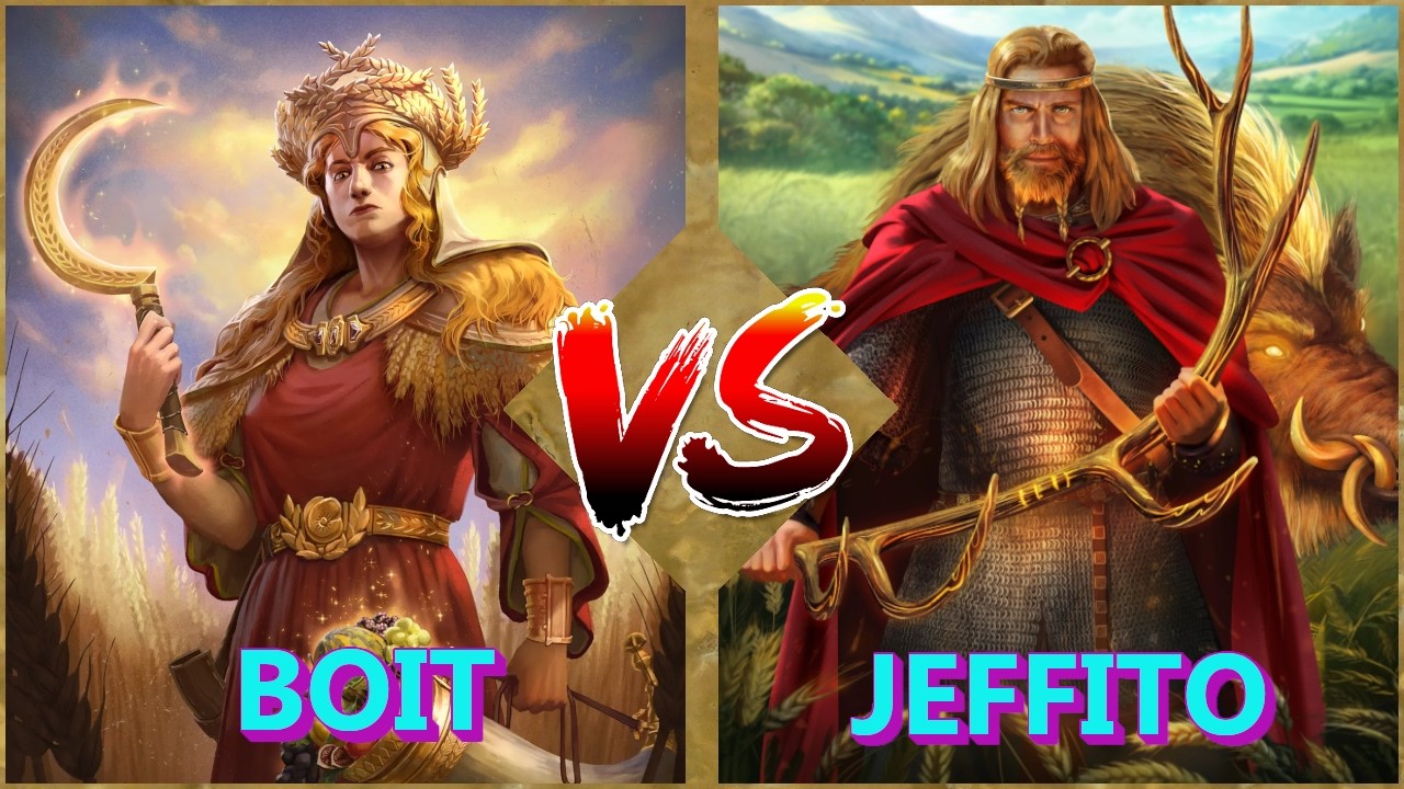 Duelo de Dioses Nuevos Demeter vs Frey AoM Retold
