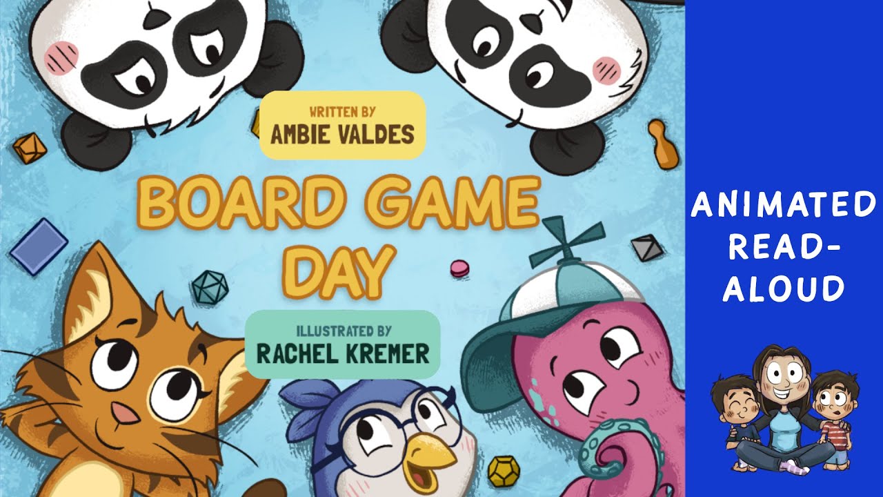 Board Game Day | Children's Book Read-Aloud