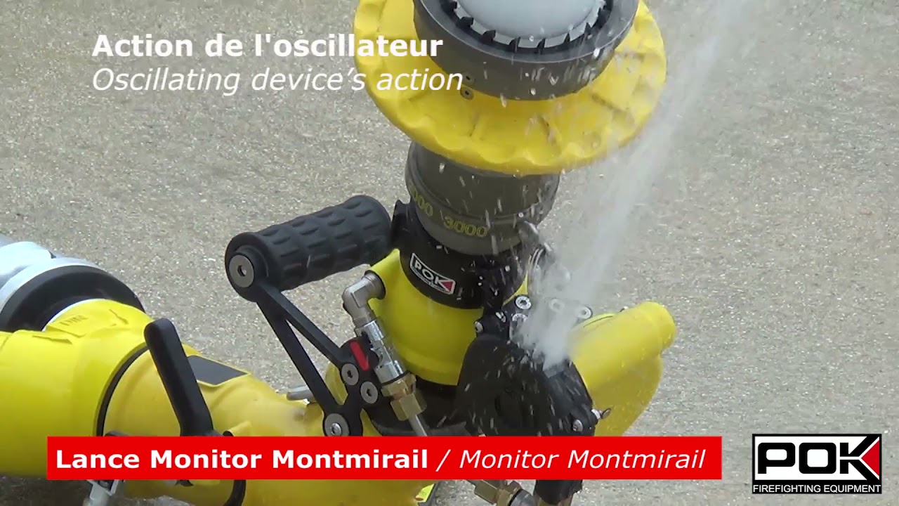 Lances Monitor Montmirail DN80 portable monitor POK