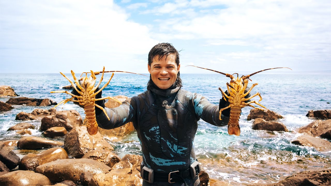 The Most INSANE Crayfish Dive Of My Life! Camping Elands Bay, South Africa (Catch & Cook)