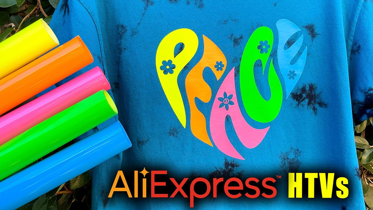 ALIEXPRESS HEAT TRANSFER VINYL REVIEW! ARE THEY WORTH IT?! + WASH TEST! || Lucykiins