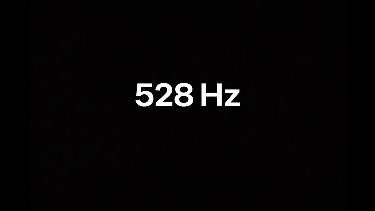 528 Hz — Deep Sleep & Gentle Emotional Calm (8 Hours, Black Screen, Ad-Free)