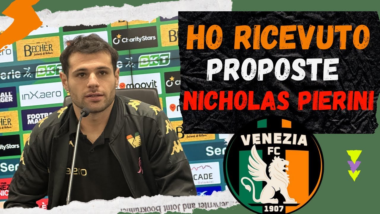 Nicholas Pierini, attaccante del Venezia FC