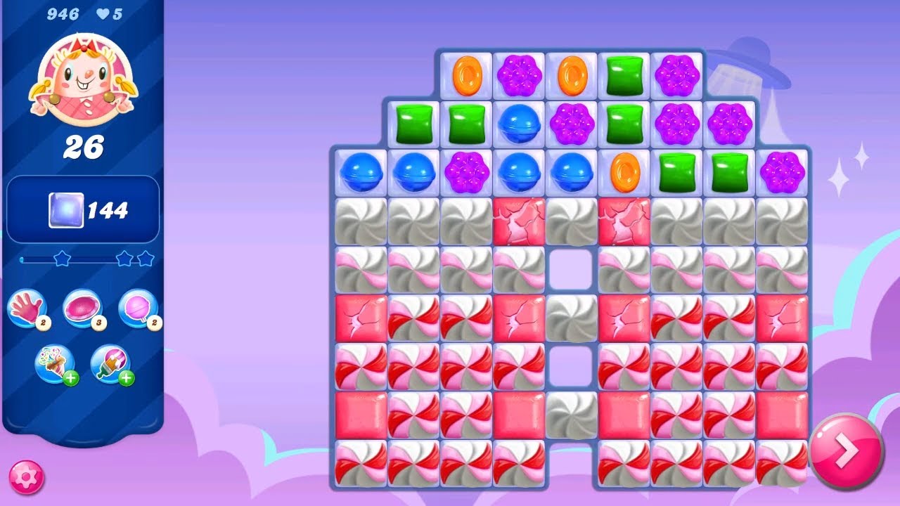Candy Crush Saga LEVEL 946 NO BOOSTERS (new version)🔄✅