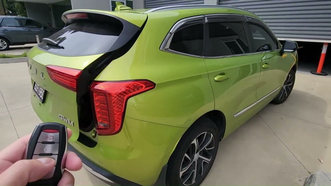 Haval Jolion Retrofit Power Tailgate Operation Manual from HW Accessories