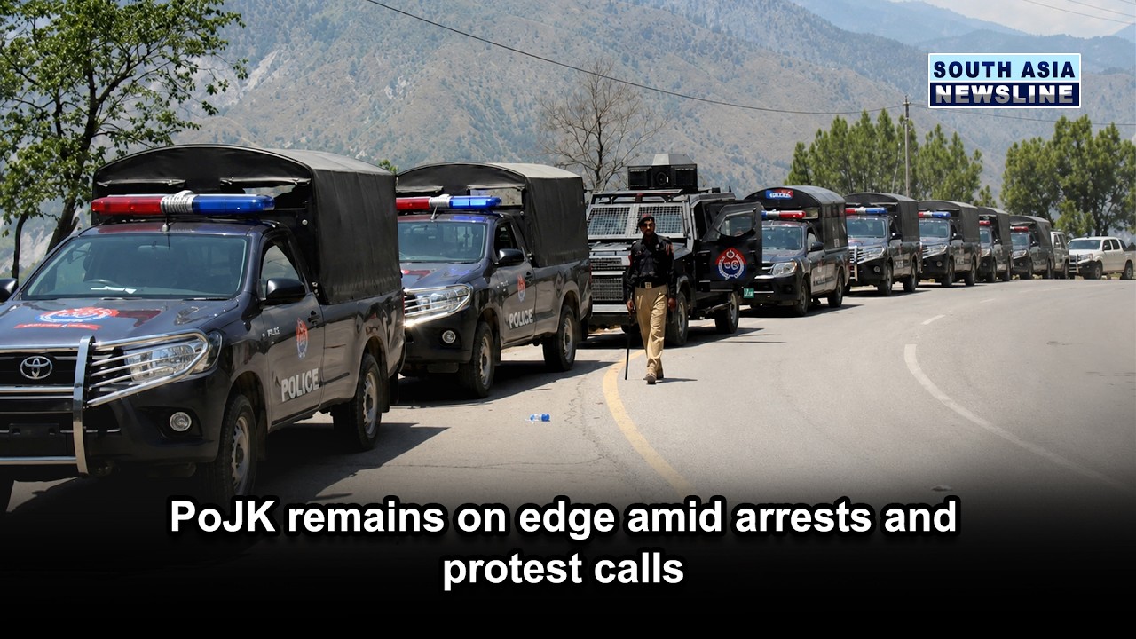 PoJK remains on edge amid arrests and protest calls