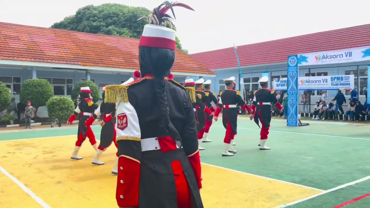 Paskibra SMPN 1 Kalijati - LKBB AKSARA VII Tk SMP/MTs se-Jawa Barat