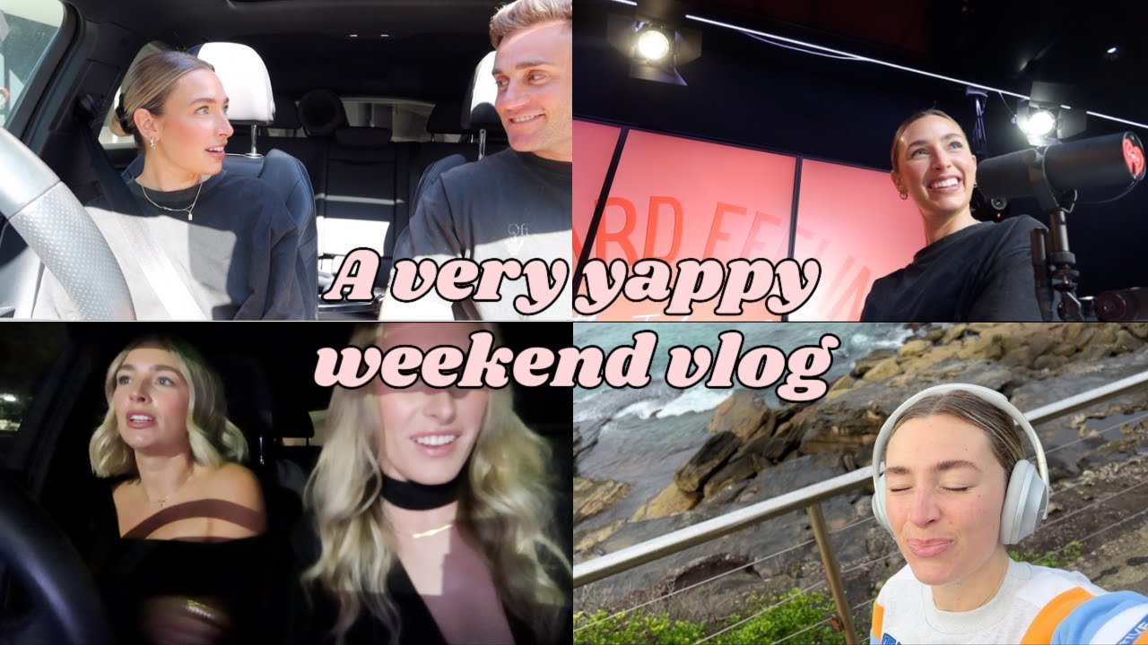 VLOG: city2surf, girls nights, starting a challenge, podcast bts & boy goss