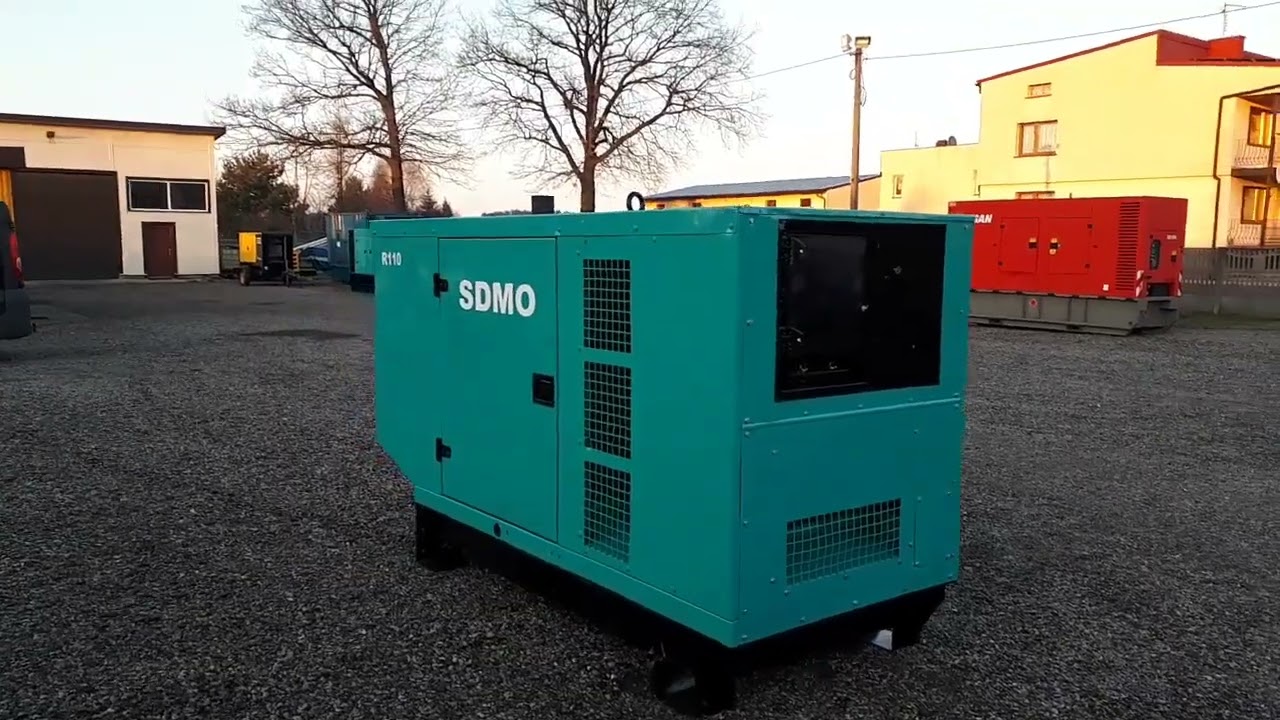 SDMO 100KVA JOHN DEERE type 4045