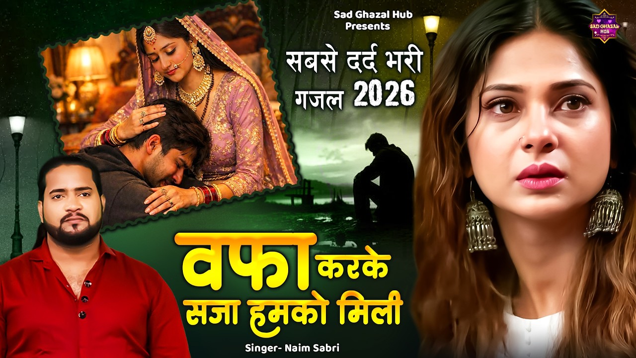 वफ़ा करके सजा हमको मिली | Wafa Karke Saza humko | Naim Sabri Ki Ghazal Dard Bhari Ghazal #ghazal2026