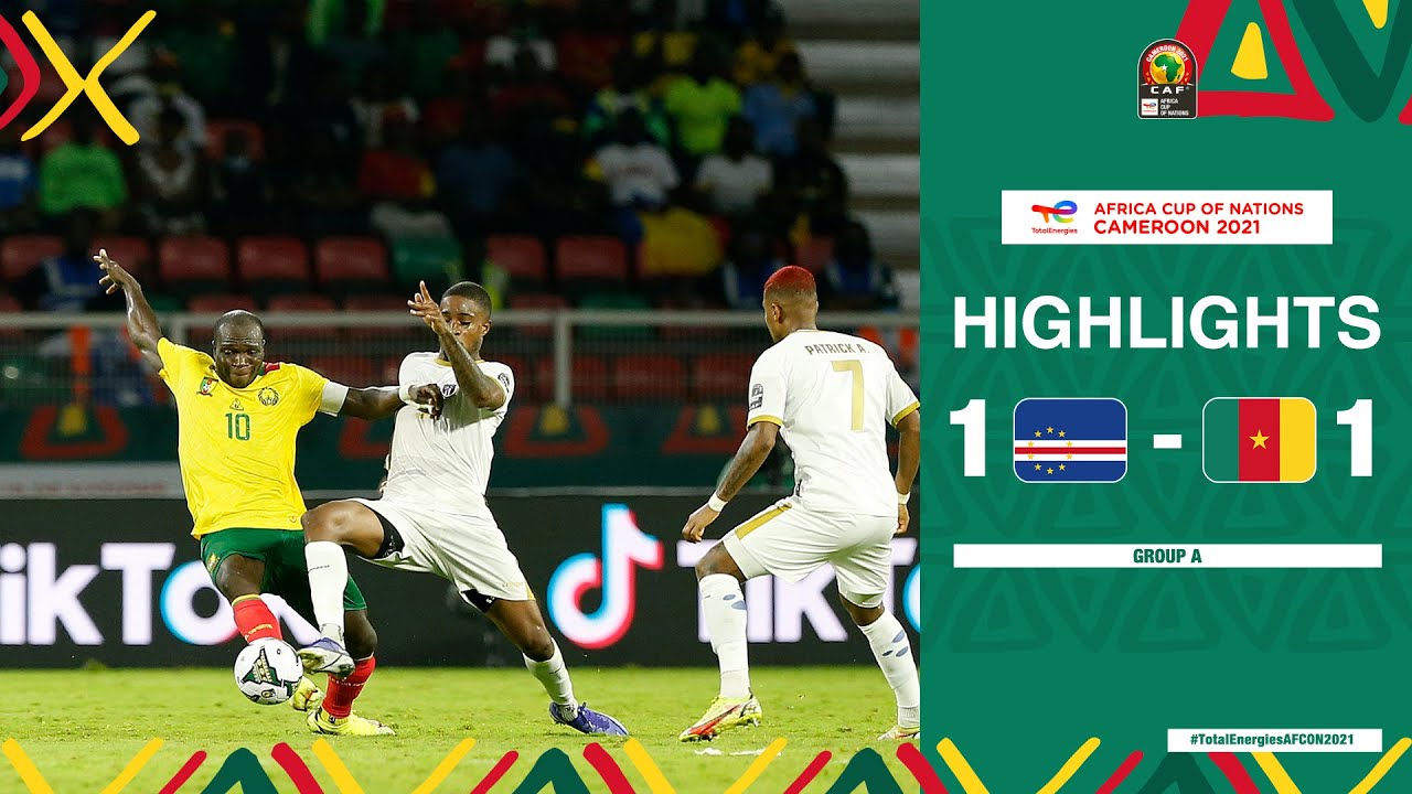Cape Verde 🆚 Cameroon Highlights - #TotalEnergiesAFCON2021 - Group A