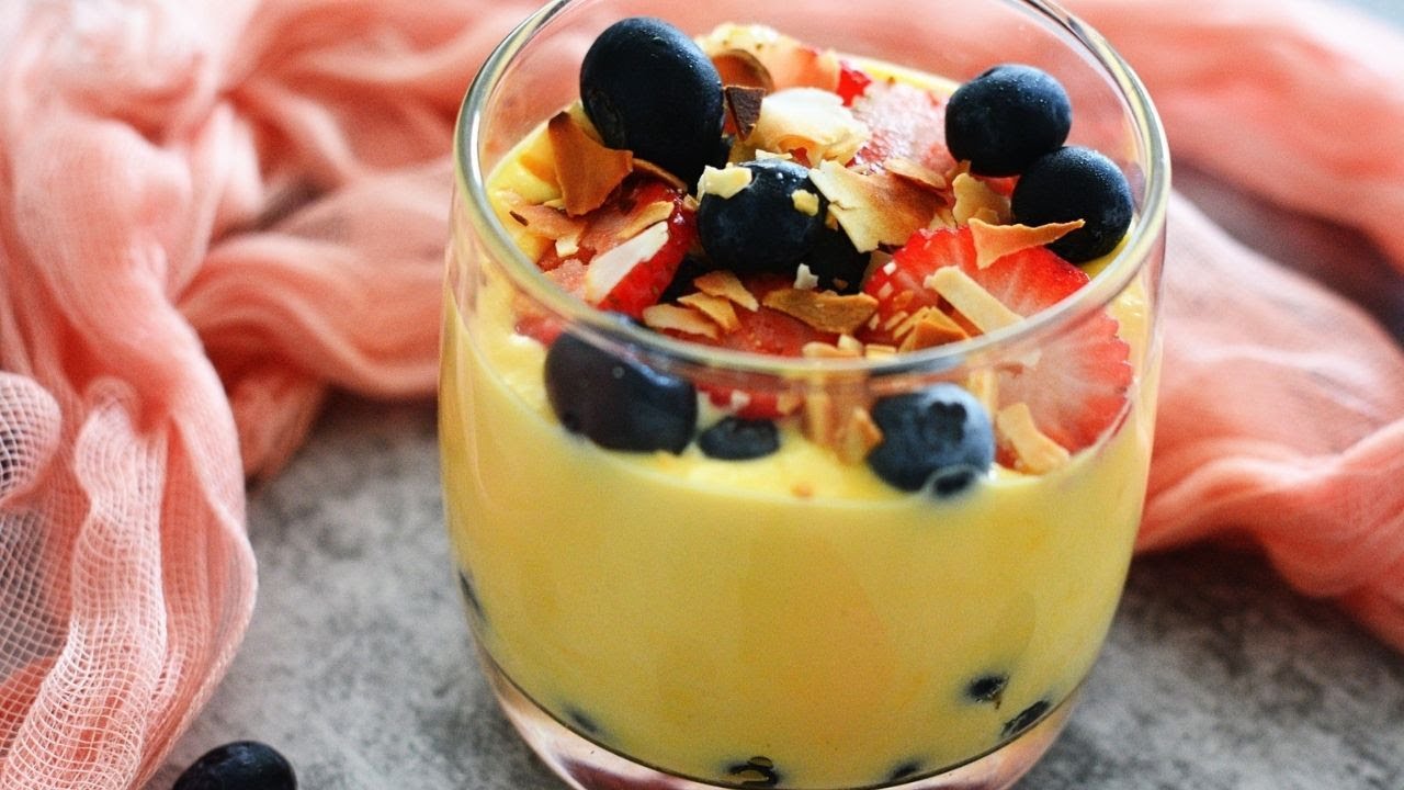 keto vanilla custard recipe | 1 Net Carb | Sugar Free