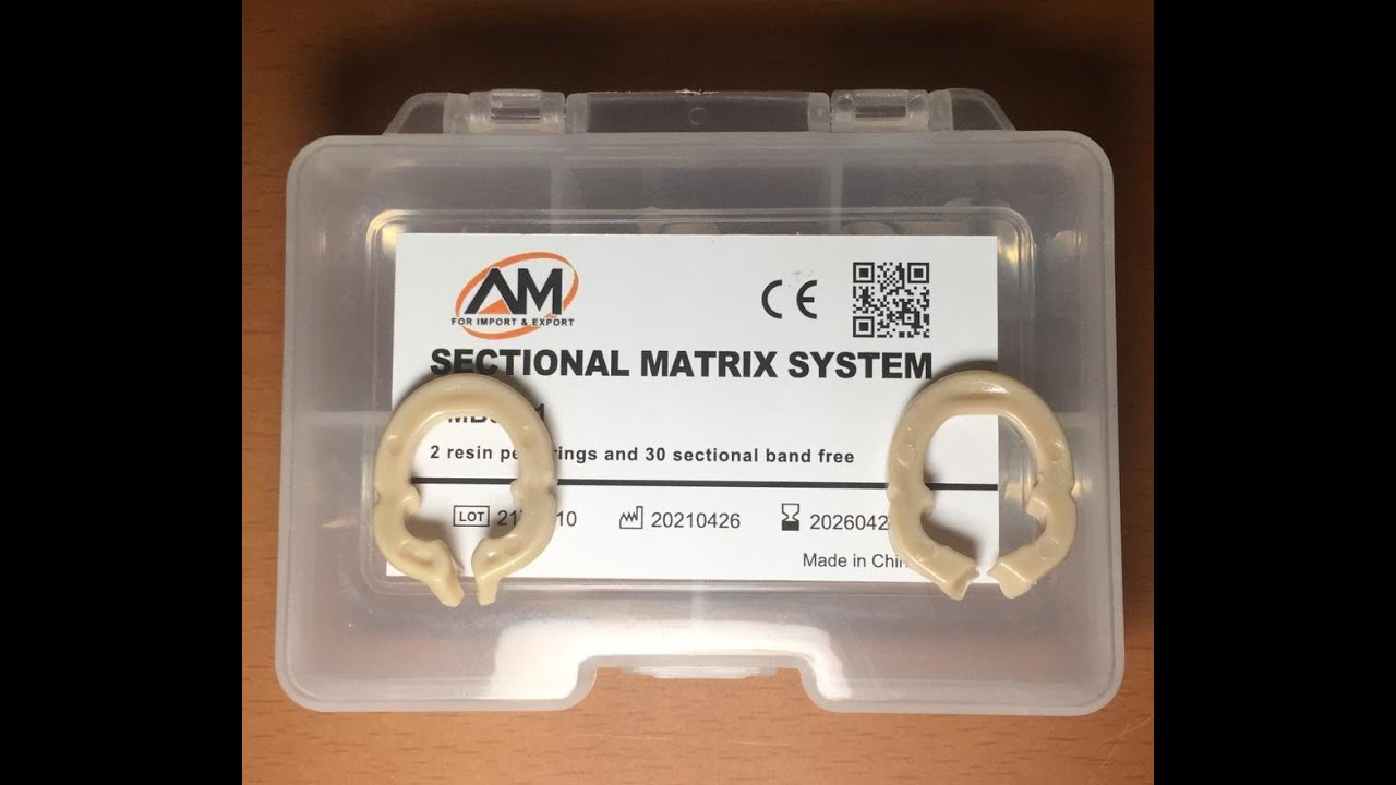 Resin Ring Sectional matrix system A&M GROUP RESIN RINGS