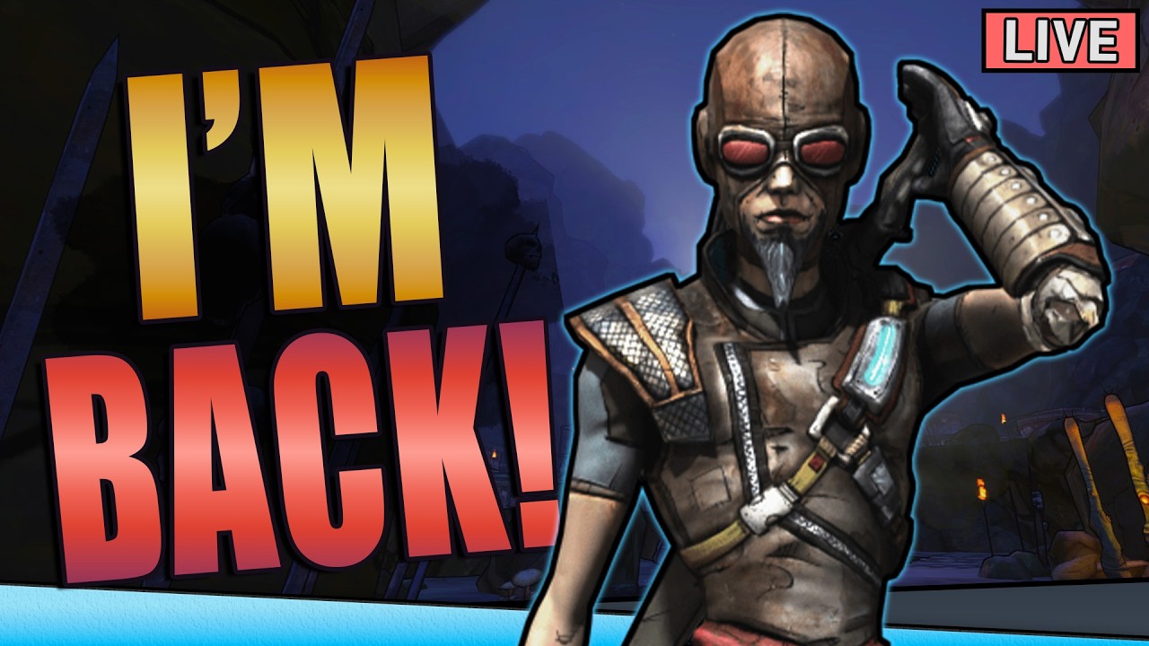 Gunslinger Mordecai Playthrough pt.3 | Borderlands 1 LIVE