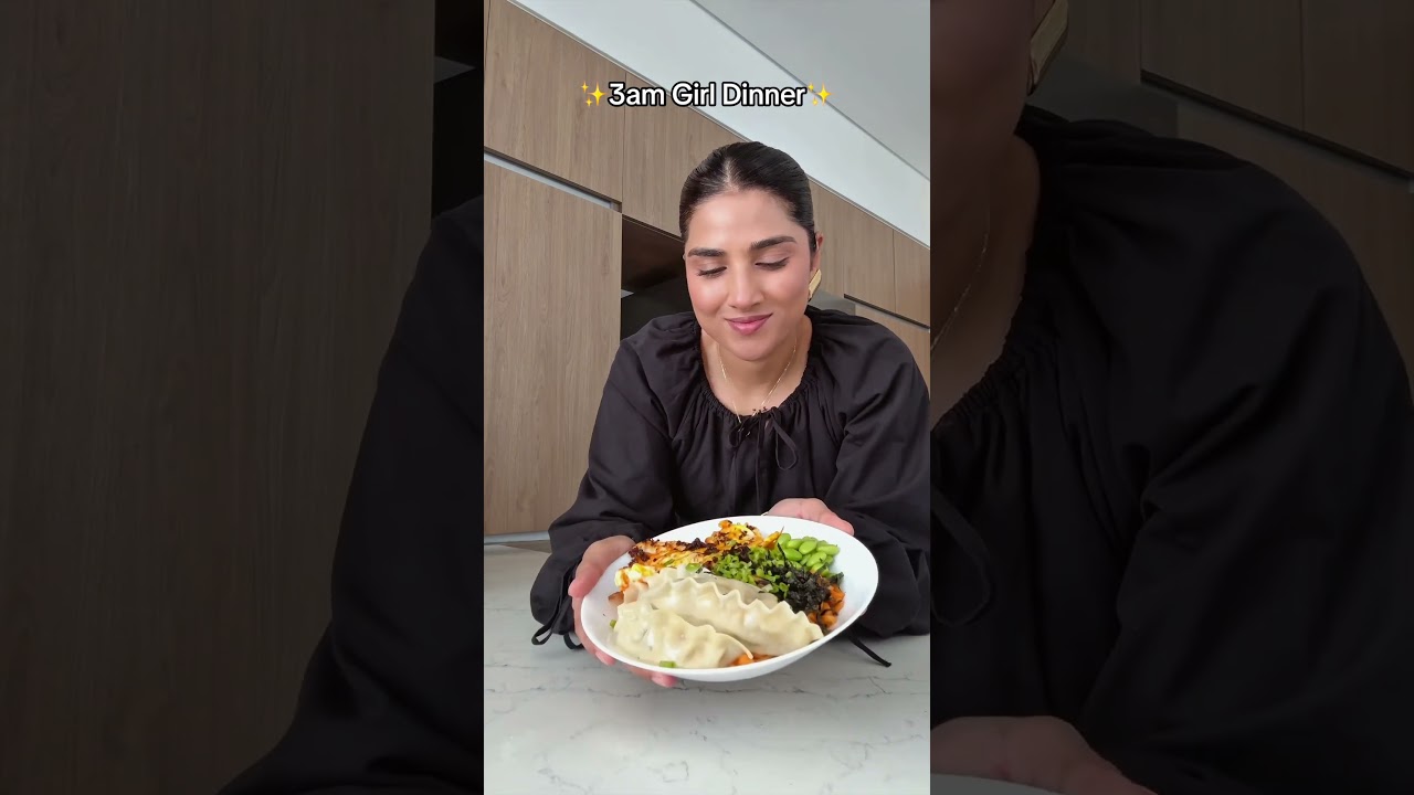 3AM Girl Dinner in Dubai 🌙 | Relatable Mom Life  #shorts