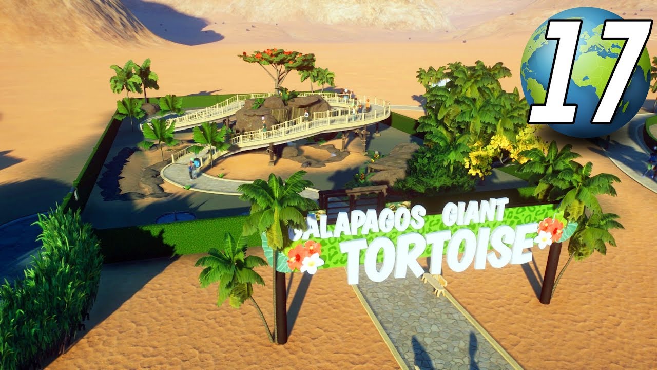 Planet Zoo Franchise - Part 17 - WALKTHROUGH TORTOISE HABITAT