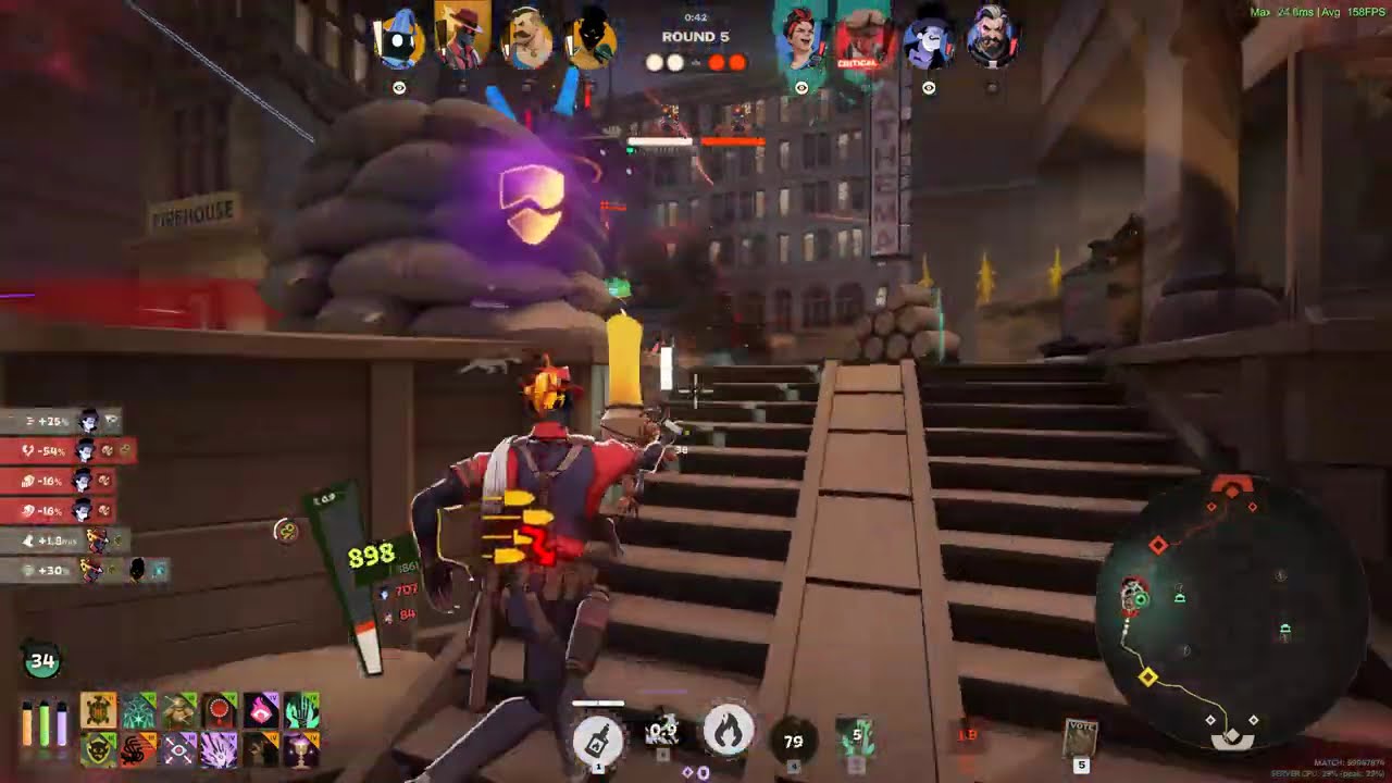 Immobilized Clutch Headshot Dodge
