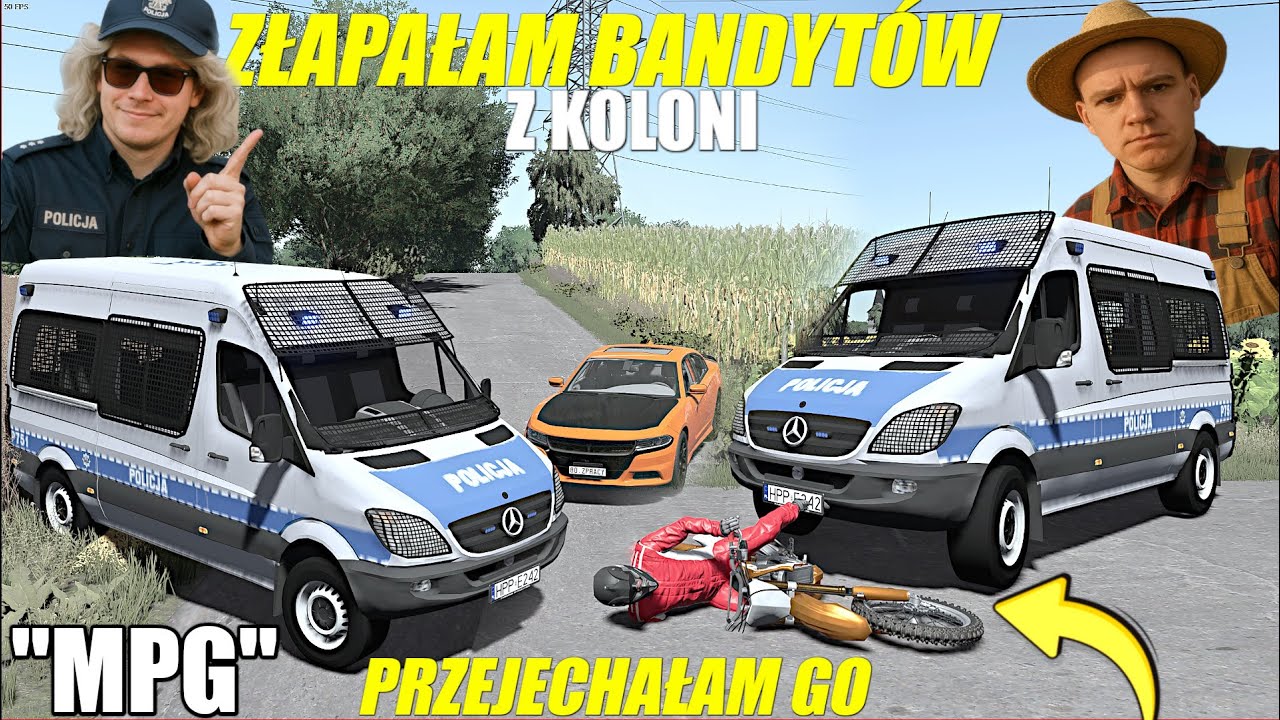 😳ZŁAPAŁAM BANDYT&Oacute;W Z KOLONI!😰- CHARGER I CROSS! 