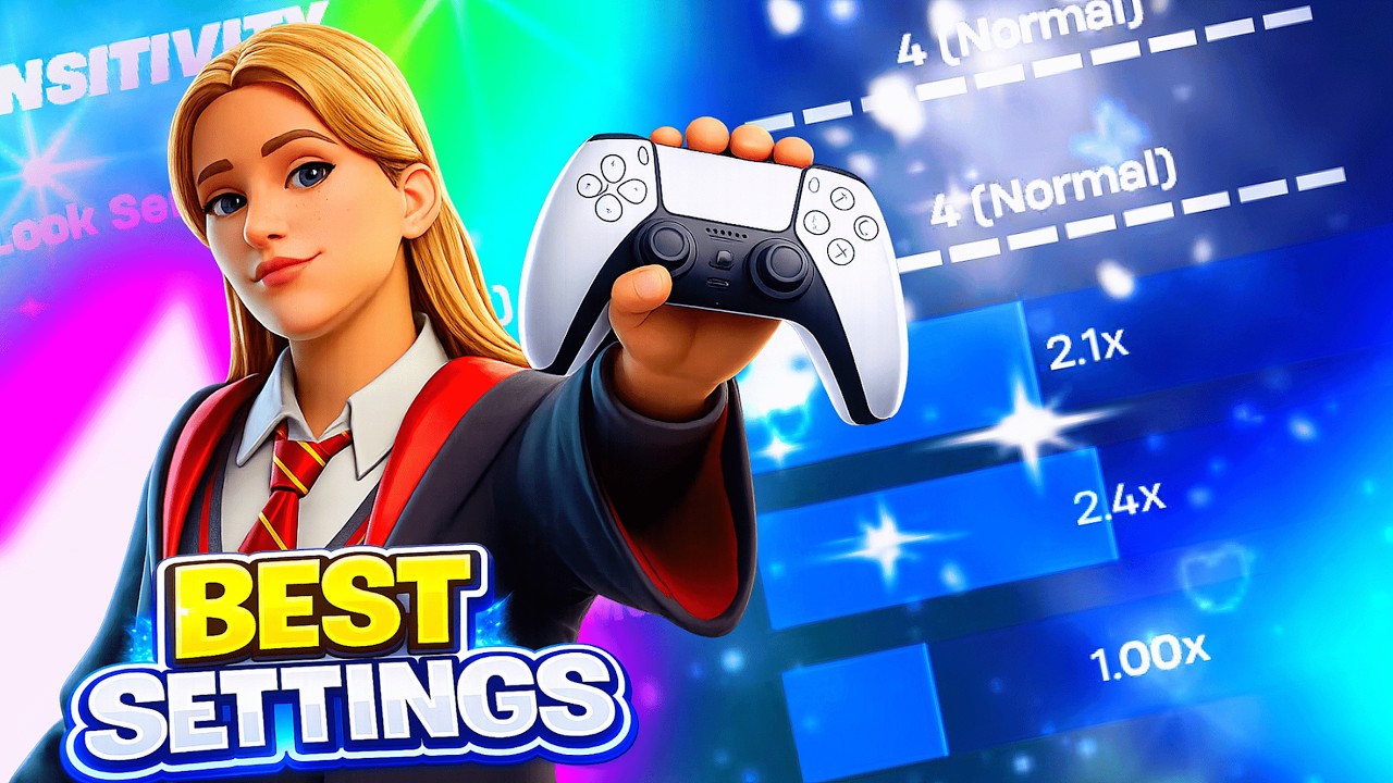*NEW* Best Controller SETTINGS in Chapter 7 Season 2 + Sensitivity (Fortnite Tutorial)