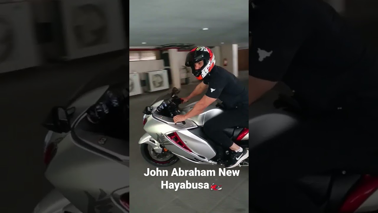 John Abraham New Hayabusa🏍
