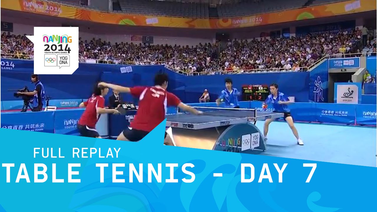 Table Tennis - Semi Finals Singles & Mixed Doubles | Full Replay | Nanjing 2014 Youth Olympic Games