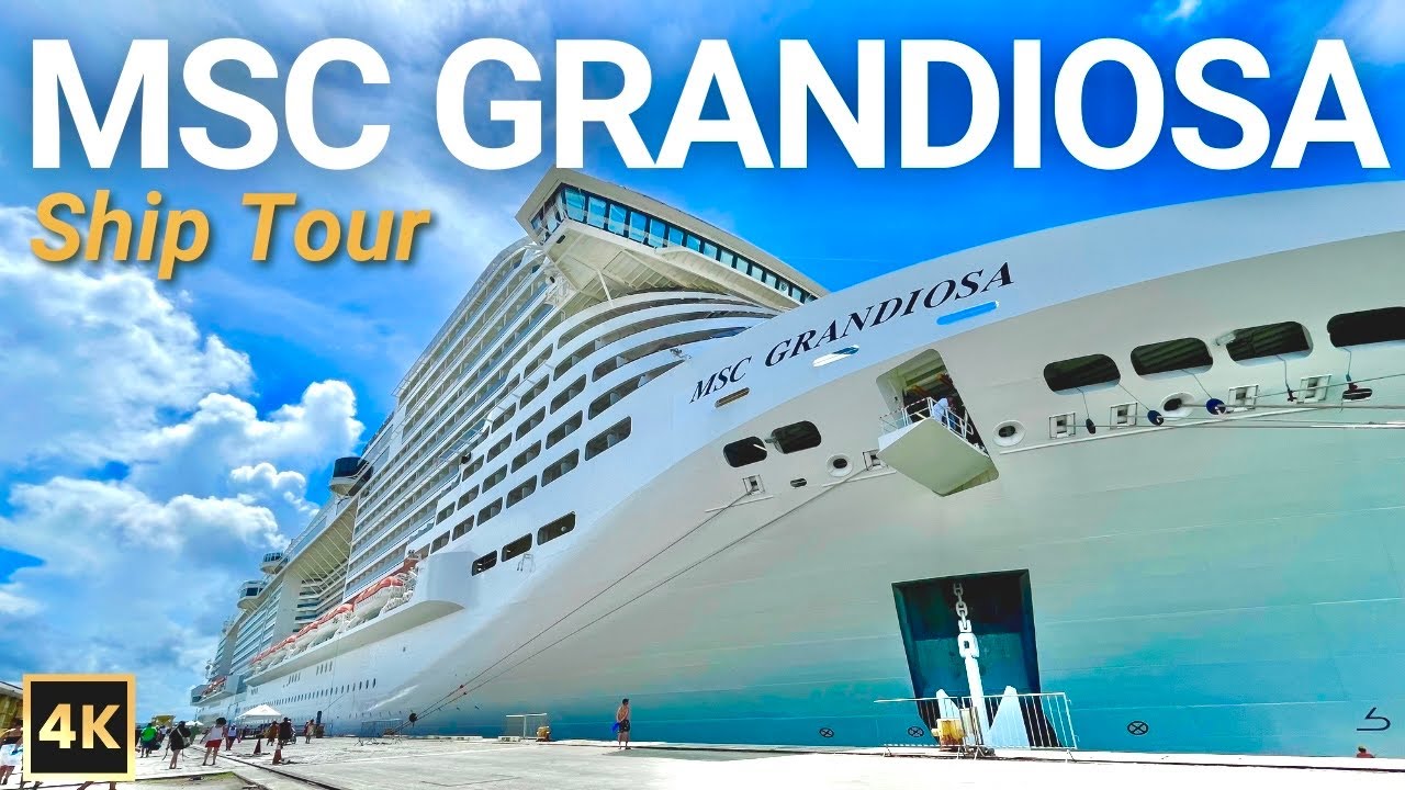 COMO É POR DENTRO E O QUE FAZER NO MAIOR NAVIO DE CRUZEIROS A NAVEGAR EM ÁGUAS BRASILEIRAS | 4K HDR
