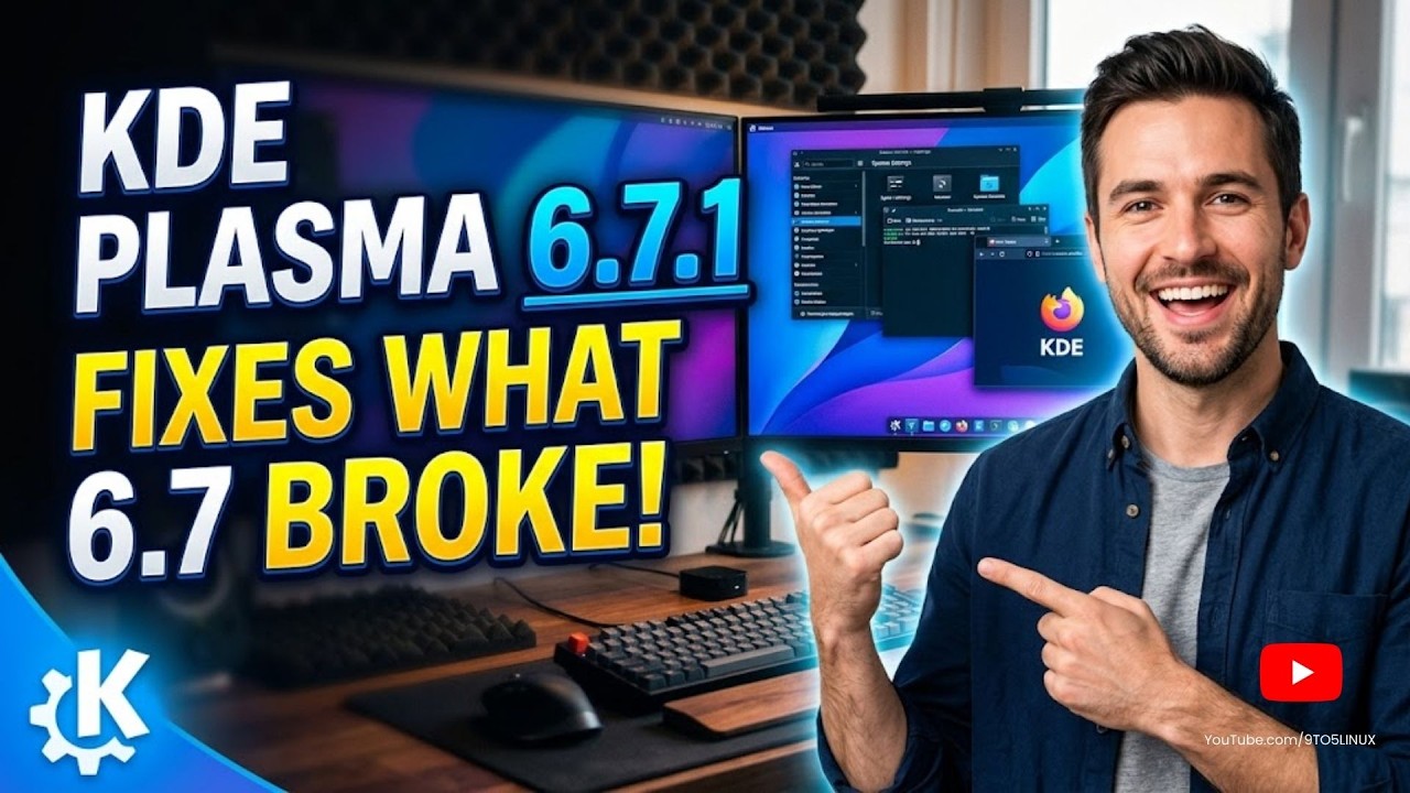 Обновляйтесь СЕЙЧАС! KDE Plasma 6.7.1 исправляет то, что сломала версия 6.7