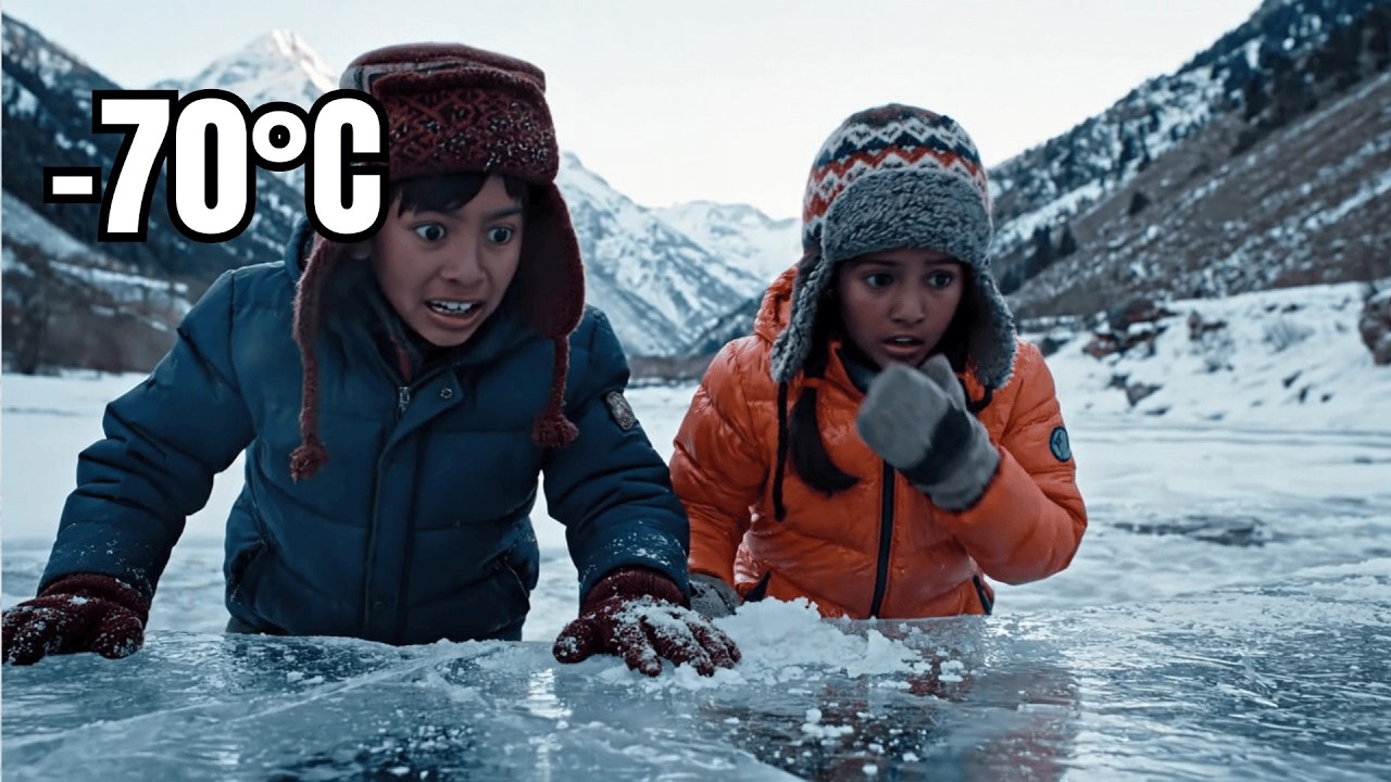 The Coldest Commute to School on Earth | Kids Crossing Ice Rivers Daily