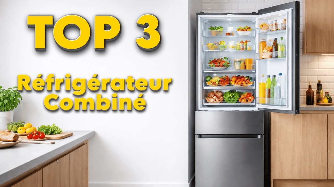 TOP 3 : Meilleur Réfrigérateur Combiné 2026